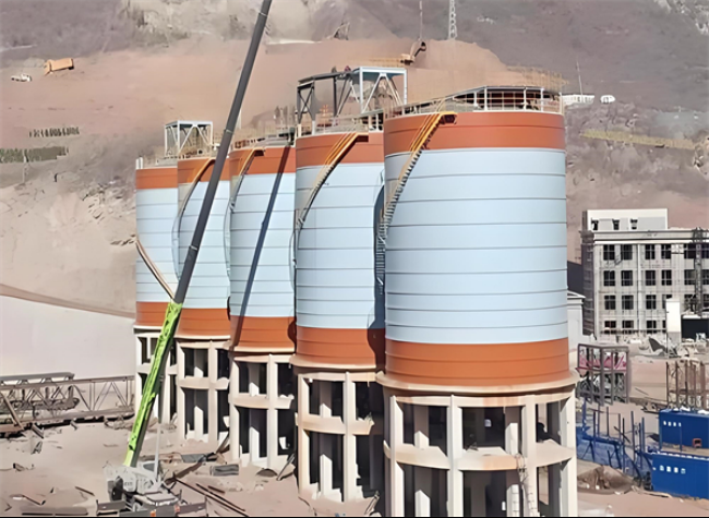 皮山高架钢板仓